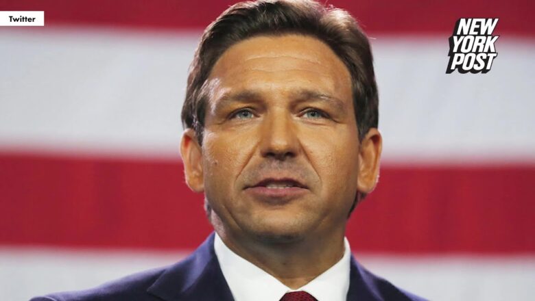 Florida Gov. Ron DeSantis announces 2024 presidential run: ‘I will get the job done’ | New York Post