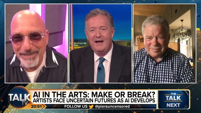 Howie Mandel and William Shatner debate AI dangers | Piers Morgan Uncensored | NY Post