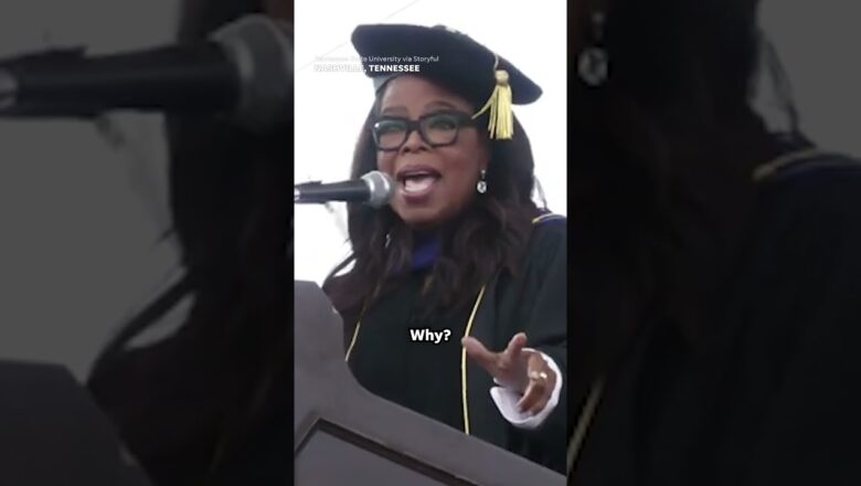‘I know who holds the future’: Oprah Winfrey delivers commencement address at HBCU #Shorts