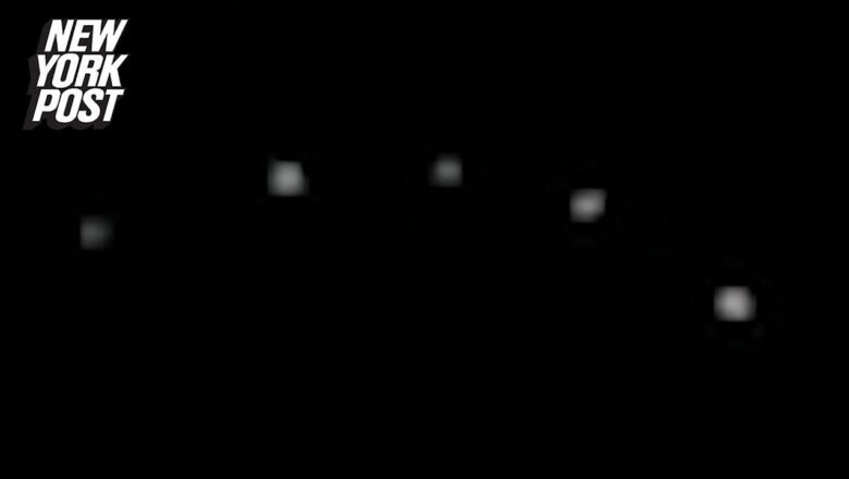 New footage emerges of suspected UFO sighting over California military base | New York Post