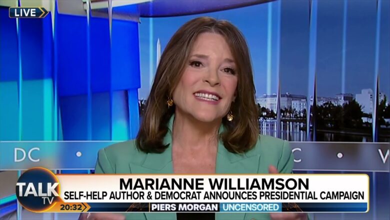 Presidential candidate Marianne Williamson wants to debate Biden | Piers Morgan Uncensored | NY Post