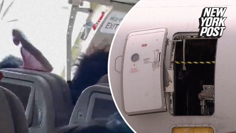 Pulse-pounding video shows Asiana flight’s panic as passenger opens door while still in the air