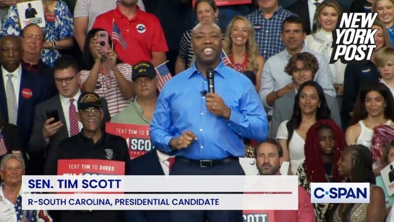 Sen. Tim Scott launches 2024 Republican presidential campaign | New York Post