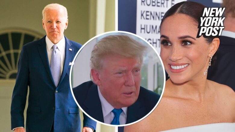 Trump: Meghan Markle ‘disrespectful’ to late Queen, slams ‘sleeping’ Biden for skipping coronation