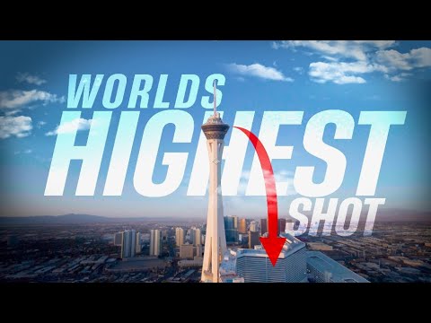 World’s Highest Basketball Shot