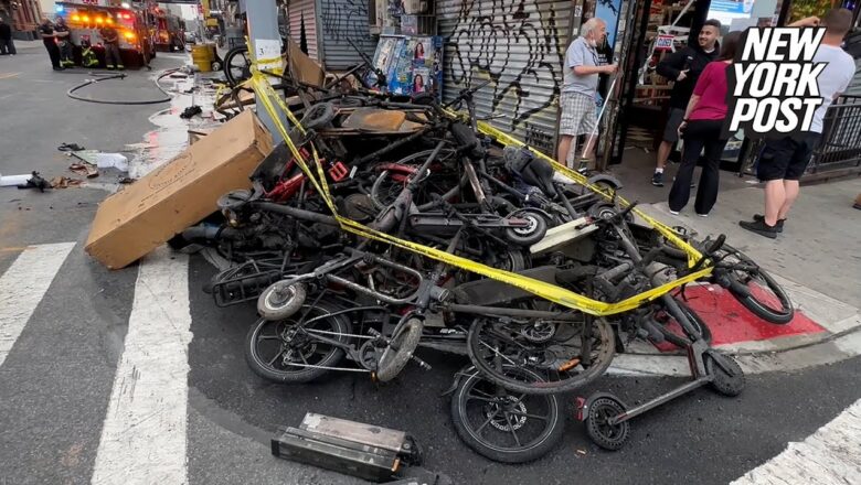 4 dead, 2 critically injured in NYC e-bike store fire