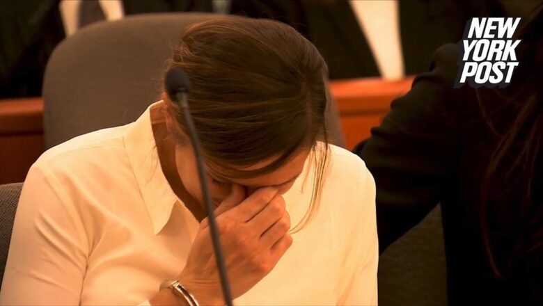 Kouri Richins, accused of fatally poisoning husband, sobs as her text messages are read in court