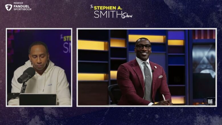 Stephen A. Smith weighs in on Shannon Sharpe and Skip Bayless’ teary goodbye
