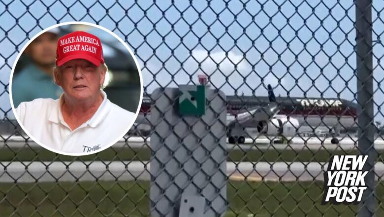 Trump touches down in Miami to face classified docs arraignment