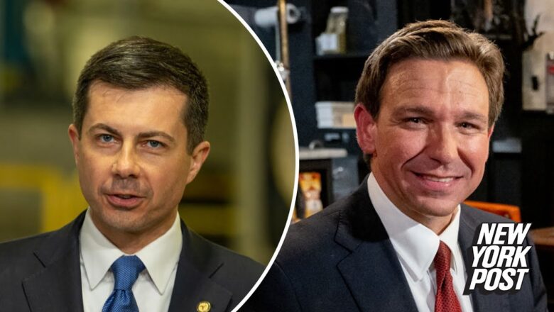 Buttigieg blasts DeSantis over LGBTQ attack clip featuring ‘oiled-up shirtless bodybuilders’