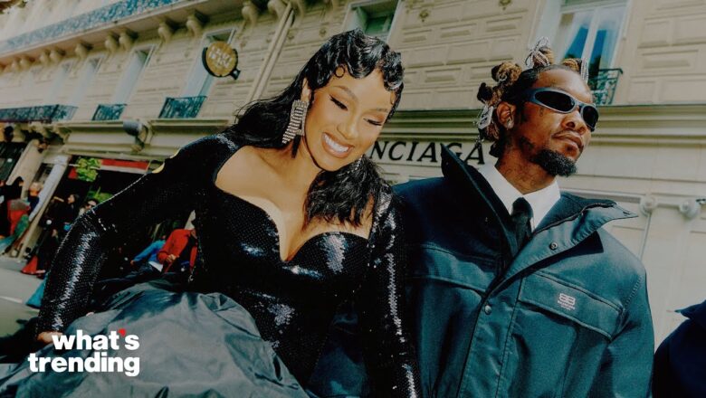 Cardi B & Offset Show PDA In Paris After Dragging Each Other Online