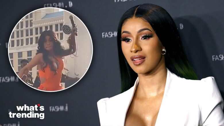 Cardi B Suspected of Battery Following Las Vegas Microphone Incident | What’s Trending Explained