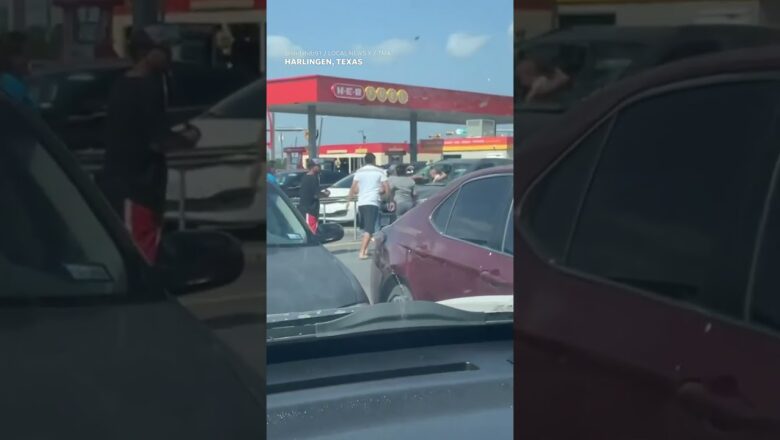 Father smashes car windshield to rescue baby from locked hot car #Shorts