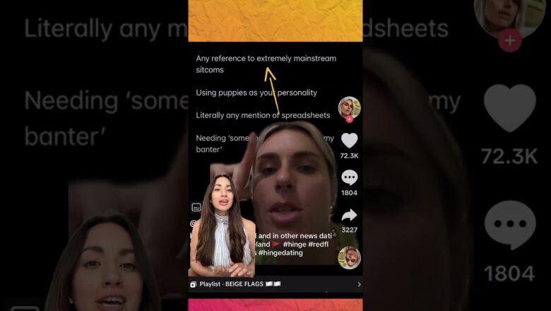 Here’s what TikTok’s trendy term ‘beige flag’ really means #Shorts
