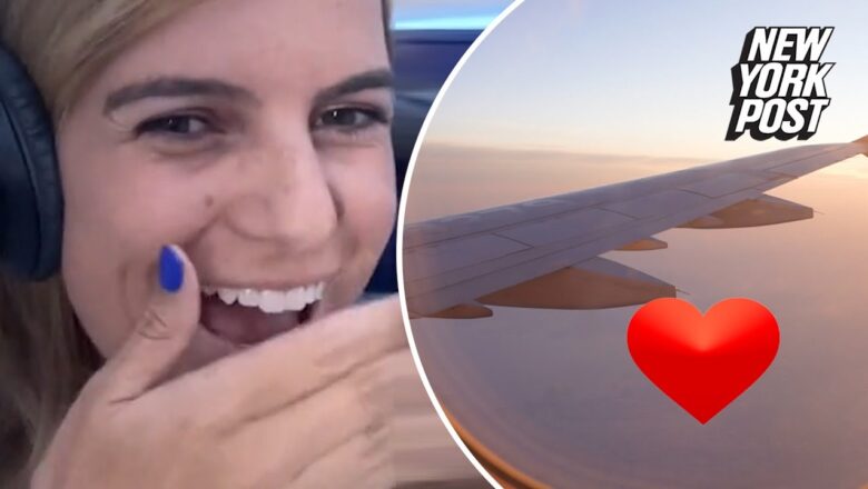 I flirted with a hottie on my plane — he completely shocked me