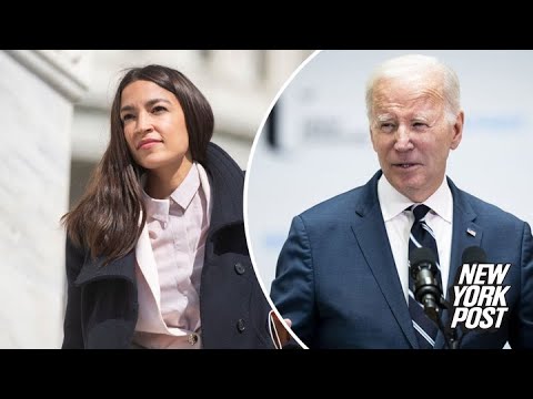 Leftists blast AOC for endorsing Biden reelection bid | New York Post