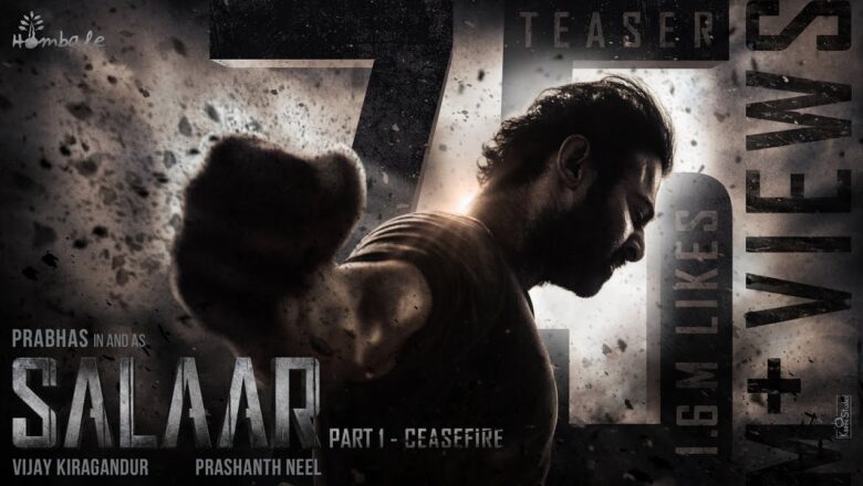 Salaar Teaser | Prabhas, Prashanth Neel, Prithviraj, Shruthi Haasan, Hombale Films, Vijay Kiragandur