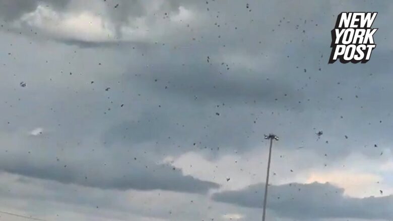 Tornado touches down near Chicago’s O’Hare Airport during severe weather warnings