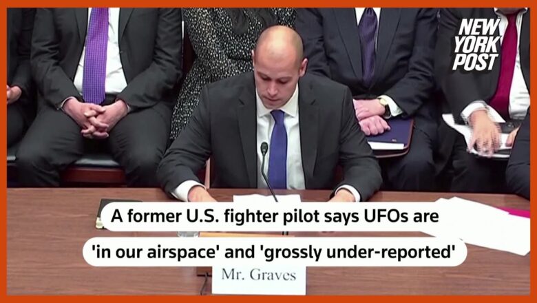 UFO sightings ‘routine’: Ex-Navy pilot Ryan Graves