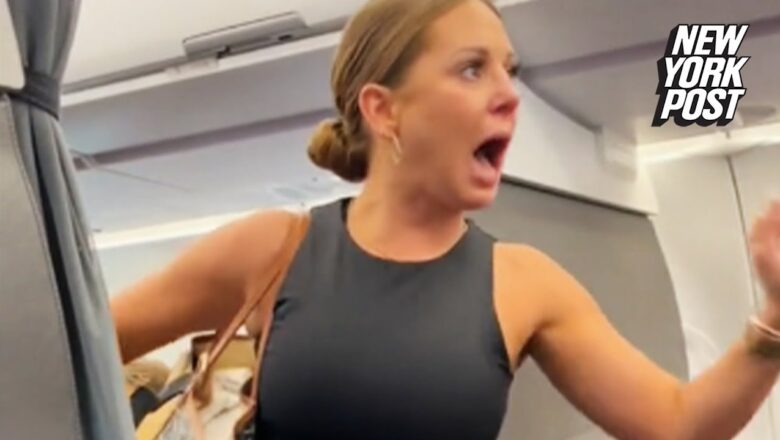 Woman has meltdown over ‘not real’ passenger on American Airlines flight: ‘I’m getting the f–k off’