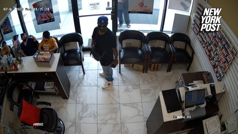 Would-be nail salon robber ignored by unfazed patrons, quietly leaves empty-handed | New York Post