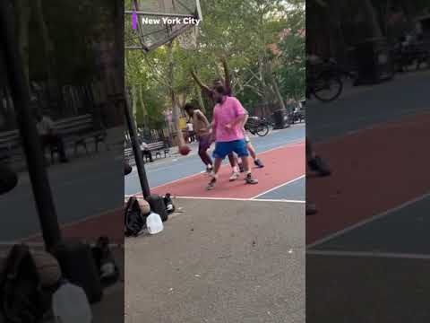 Adam Sandler hits the court to show off his basketball skills #Shorts