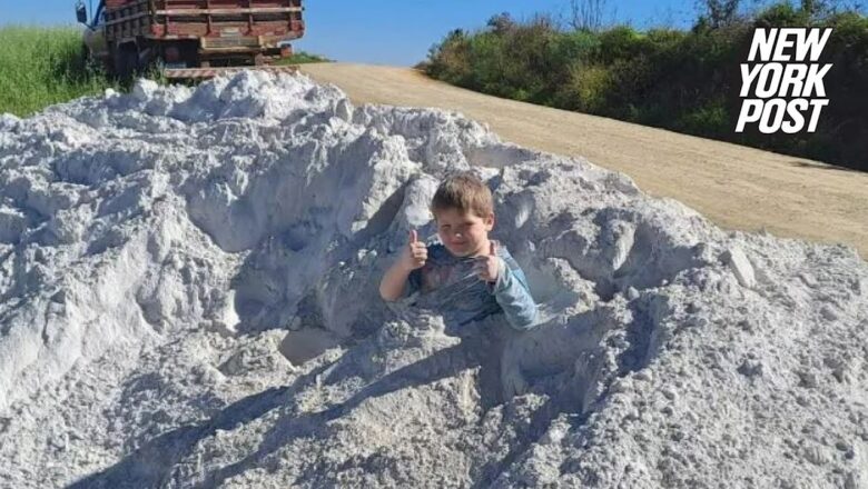 Boy dies after playing with this common building material: heartbreaking final photo