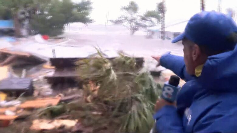 Extensive flooding damage seen in Cedar Key, Florida | HURRICANE IDALIA