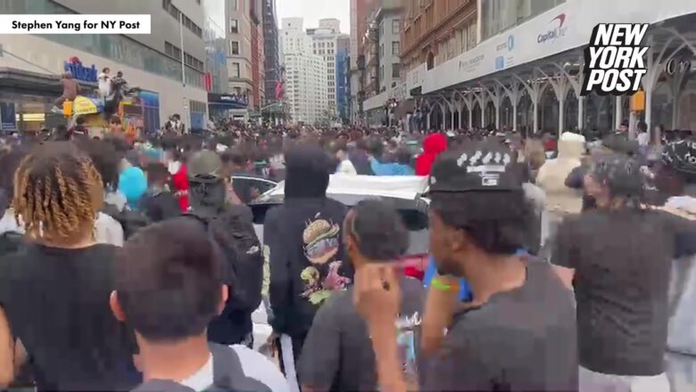 ‘Full-on riot’ breaks out during Kai Cenat’s PS5 giveaway in NYC’s Union Square