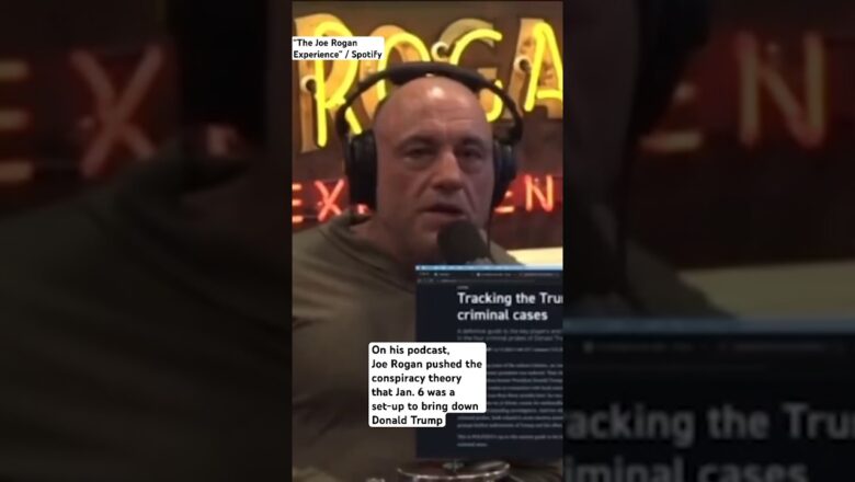 Joe Rogan suggests Jan. 6 Capitol riot was a set-up to bring down Donald Trump #shorts