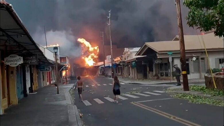 Maui devastated by wildfires, at least 36 dead | UPDATE FROM HAWAII