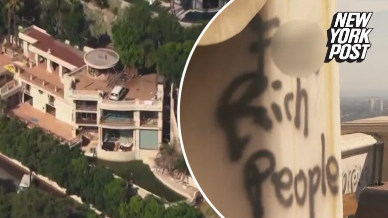 Squatters trash Hollywood Hills mansion with feces, ‘f–k rich people’ graffiti