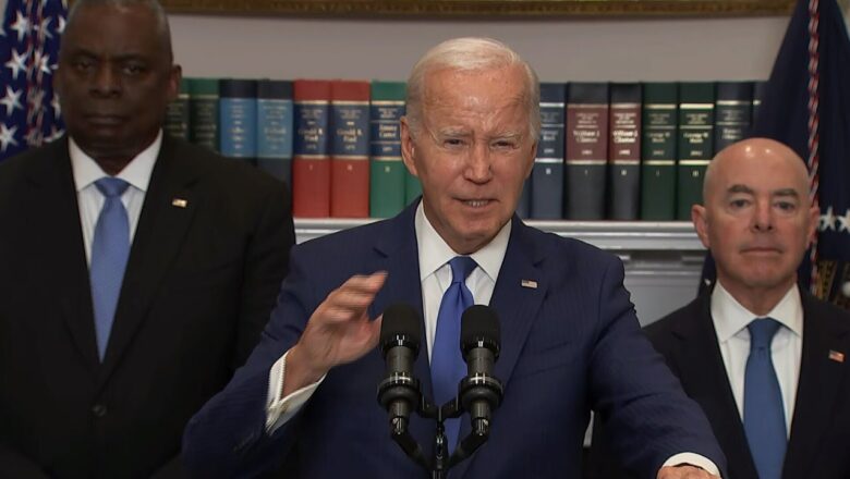 U.S. President Biden vows federal aid in response to Hurricane Idalia