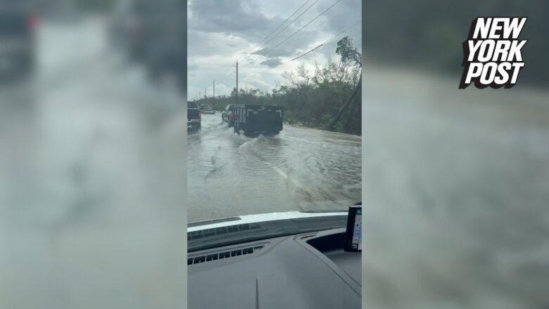 Videos show intense flooding in Fort Myers as Hurricane Idalia barrels toward Florida