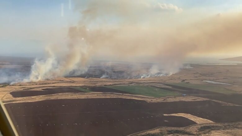 WILDFIRE DAMAGE IN HAWAII | Aerial footage shows devastation in Maui’s Lahaina