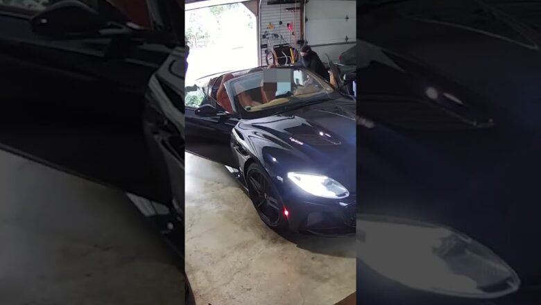 ‘Call the police, now!’ Thieves carjack Aston Martin from garage #Shorts