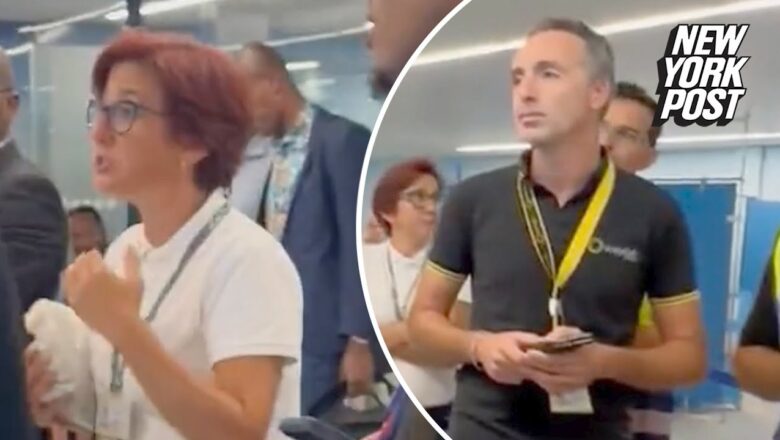 Delta passengers stranded on island after diversion warned not to start a ‘revolution’