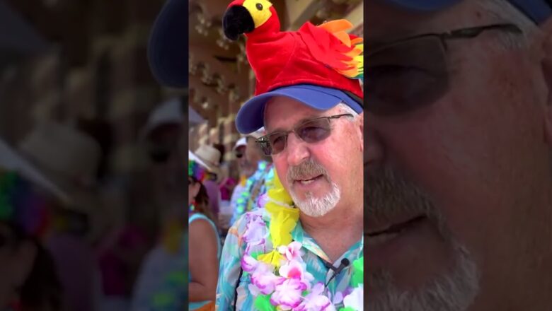 Fans of Jimmy Buffett fill the Key West streets at parade in his honor #Shorts