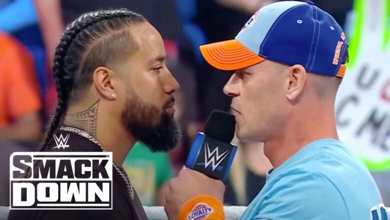 John Cena Tells Jimmy Uso TO QUIT | WWE SmackDown Highlights 9/1/23 | WWE on USA