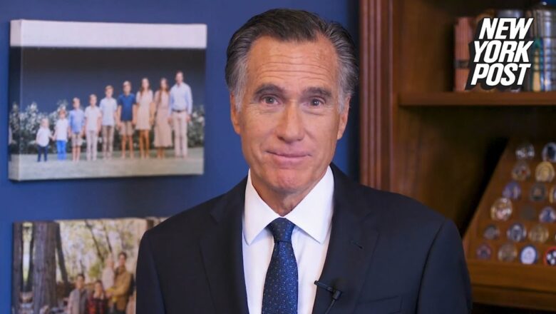 Mitt Romney passes on 2024 re-election run, citing his age