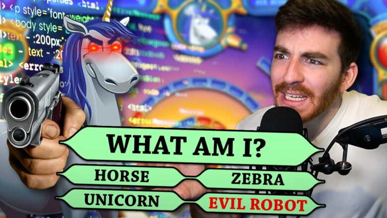 Peggle Speedrun, but an Ai Robot threatens me with trivia