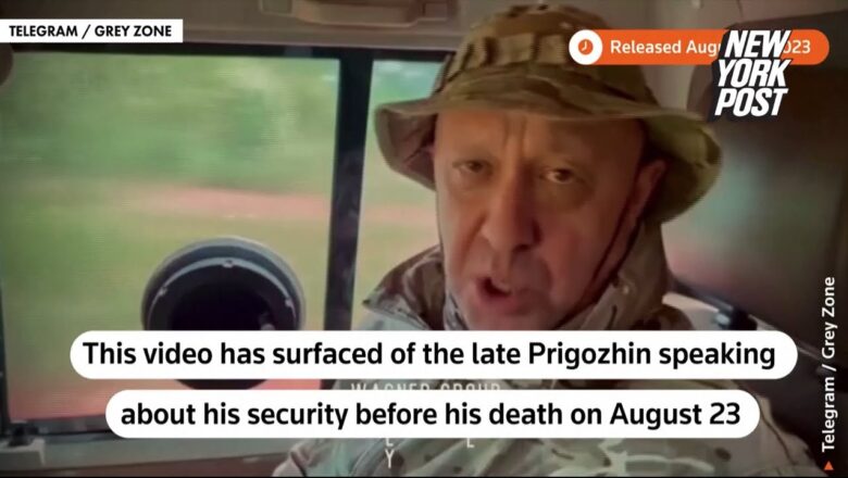Prigozhin talks assassination attempts in newly released video fueling rumors he’s alive
