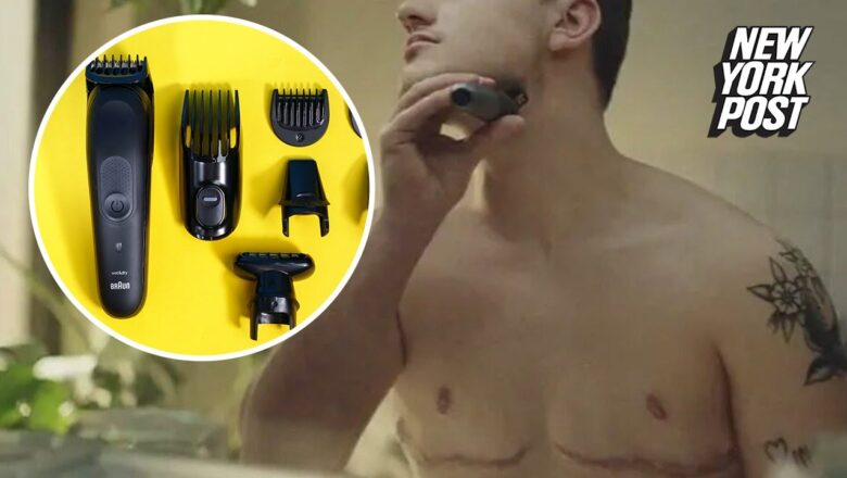 Razor company Braun faces backlash for featuring trans man in ad