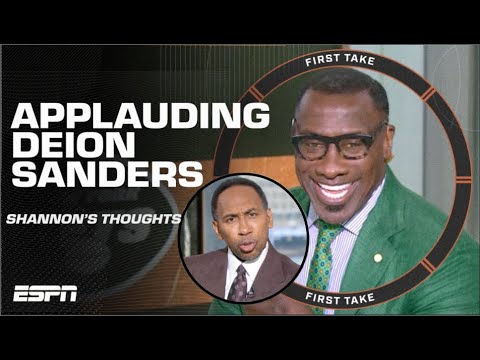 Shannon Sharpe and Stephen A. APPLAUD Deion Sanders’ PATIENCE ? | First Take