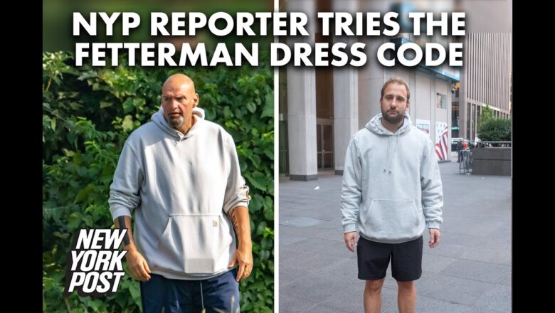 The Post tried eating at NYC’s finest restaurants dressed like Sen. John Fetterman — see how it went