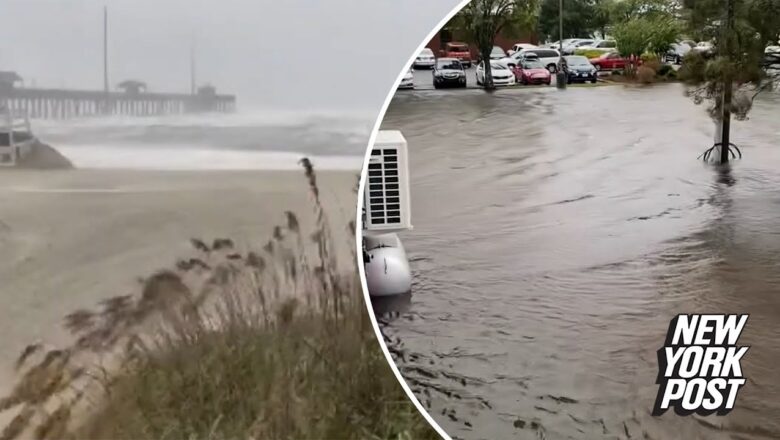 Tropical Storm Ophelia swamps North Carolina, threatens more flooding and destruction