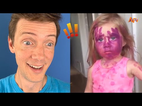 [30 min] Try Not to Laugh Challenge! | AFV Live