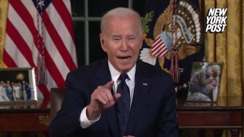 Biden appeared to read teleprompter instruction to ‘make it clear’ during national address