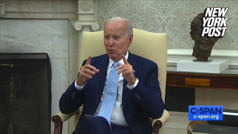 Biden says he ‘can’t stop’ border wall construction, blames Congress for not ‘reappropriating’ funds