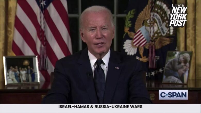 Biden sending urgent funding request to Congress for support to Israel, Ukraine